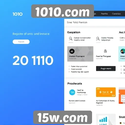 Análise da interface do usuário de 1010.com